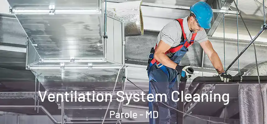  Ventilation System Cleaning Parole - MD